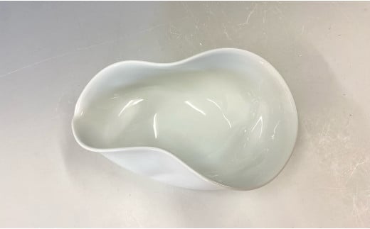 中仙窯 有田焼 白磁片口 中尾純作 作家 作家物 白磁 白 酒器