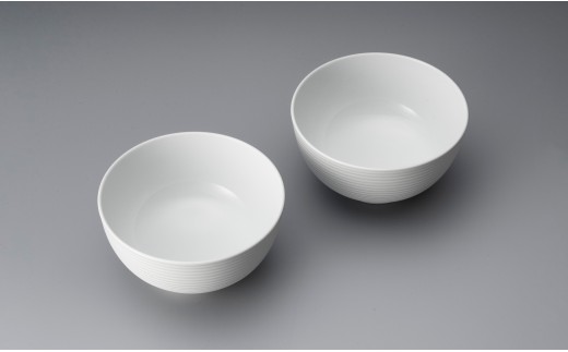 中仙窯 有田焼 白磁丼 2個セット 中尾恭純作 作家 作家物 白