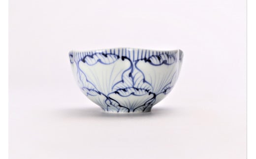 有田焼 染付花弁紋 花型小付 5個セット【丸兄商社】食器 器