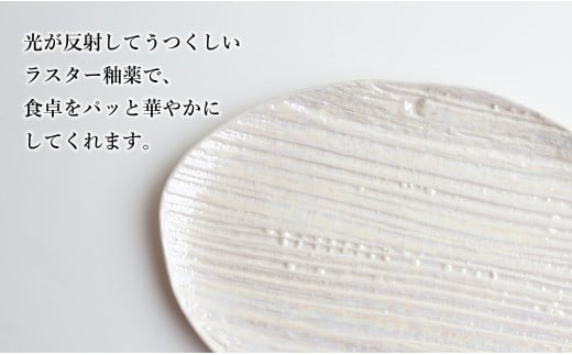 【メイン料理からデザートプレートまで】有田焼 21cm 木目