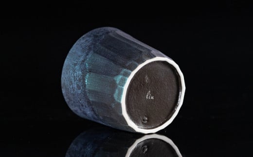 【泡が描く奇跡の模様】有田焼 麟 Lin Awa Old ロックカップ Em