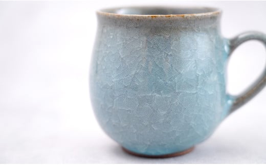 有田焼 貫入丸マグカップ【梶原大敬 茂正工房】器 うつわ 