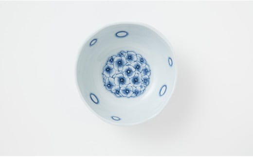 有田焼カレー (大) あじさい 2個セット【プレアデス】ボウ