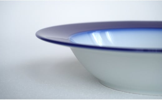 有田焼 コバルトライン・ペアスープボウル【香蘭社】食器 