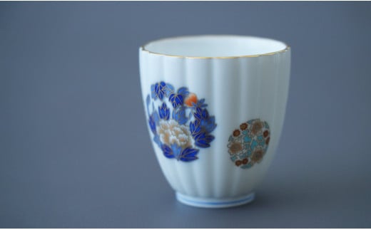 有田焼 金ミル花丸紋・二人用 茶器 セット【香蘭社】食器 