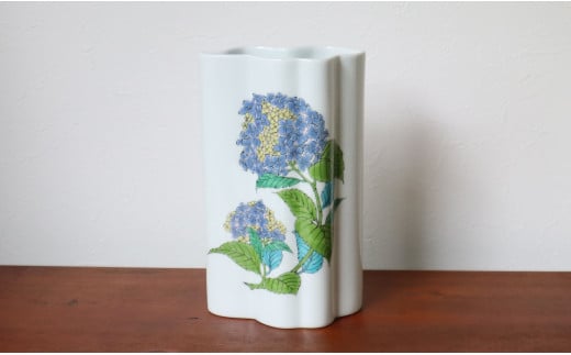 【アウトレット】有田焼 紫陽花花瓶+金彩古伊万里 27cm 深皿