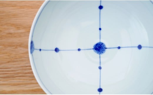 有田焼 皓洋窯 おてがる 多用碗＆小付 4点 セット【藍土】