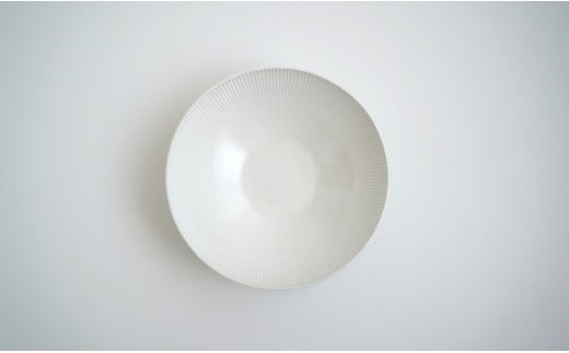 有田焼 白磁 鎬(しのぎ）ボール 3点セット【李荘窯業所】食