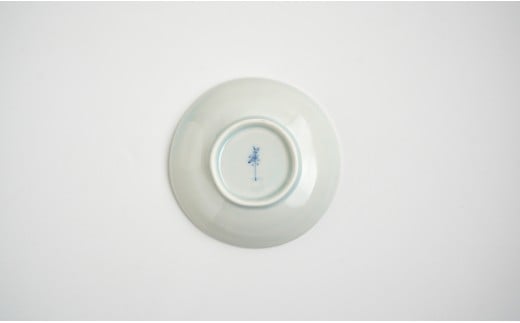 有田焼 青白磁しのぎ小皿 5枚組【貴好人】取皿 小皿 豆皿 