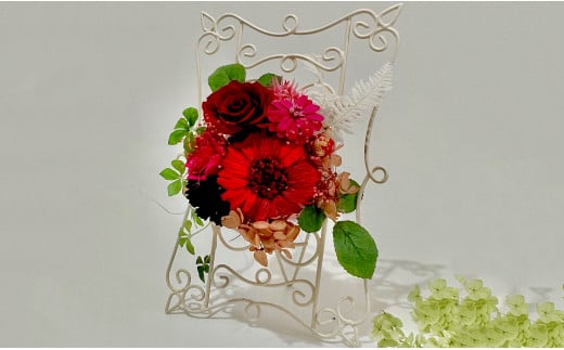 プリザーブドフラワー ラビアンローズ【フラワースポット