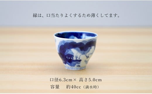 有田焼 片口とぐい吞み 龍雲酒器セット【そうた窯】酒器 