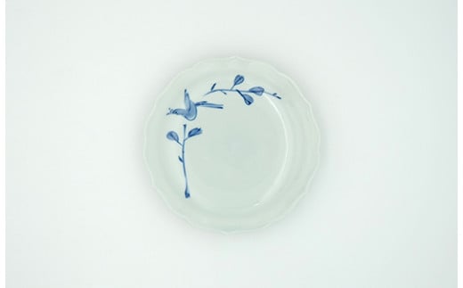 有田焼 花鳥紋 スープ碗皿【青雅堂】器 うつわ 食器 スープ