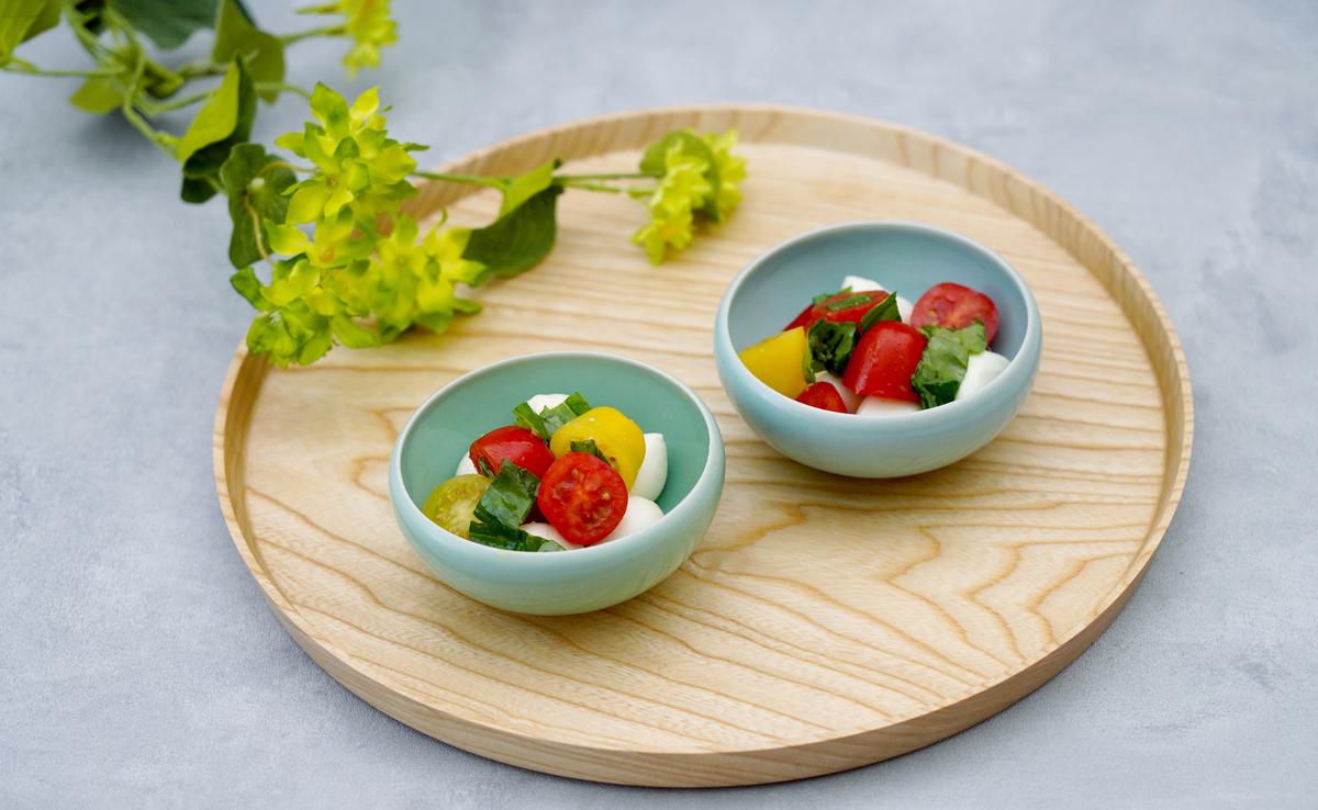 有田焼 翡翠天青3寸小鉢 2色セット【梶原大敬 茂正工房】器