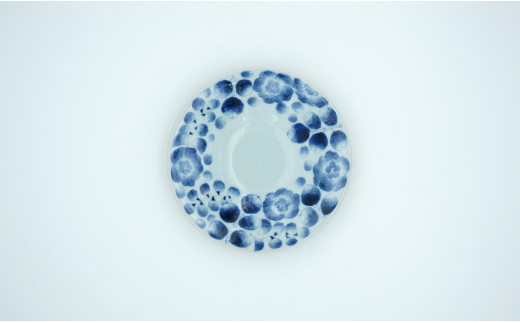 有田焼 辻が花コーヒーカップ＆ソーサー【山口洋一工房】