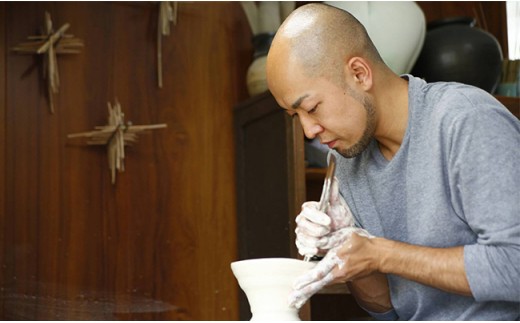 有田焼 雫グラス 開形【西隆行】うつわ 器 食器 グラス 焼