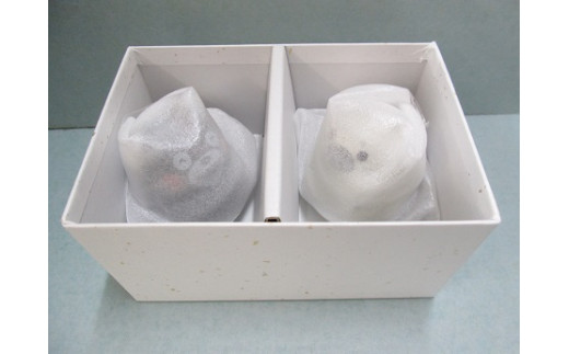 アリコ起き上がりこぼしアザラシ・くまモンセット 有田焼 