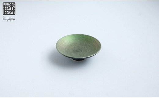 有田焼 麟 Lin 屠蘇器セット (Emerald / Blue & Purple & Green)【金照