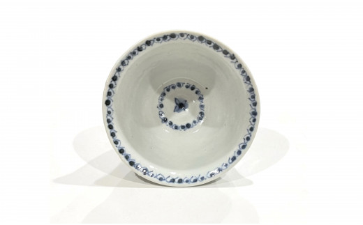 有田焼 工房禅 横田翔太郎 染付 すみれ 高台鉢 初期伊万里 2