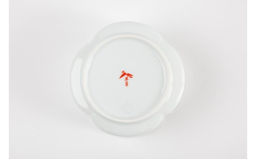 有田焼 其泉 ゆいからくさ ボウル 青 4個セット【賞美堂本