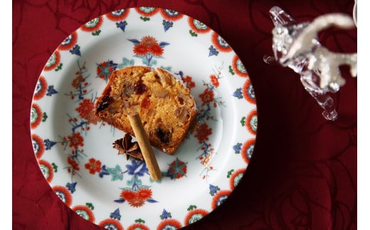 有田焼 其泉 梅菊文和皿 18.5cm 4枚セット【賞美堂本店】器 