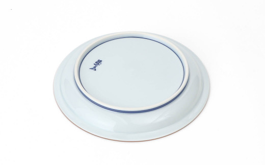 源右衛門窯 染錦更紗手花蝶文 皿 盛り皿 飾り皿 エキゾチッ