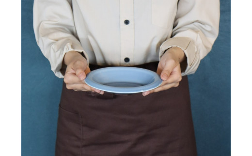 有田焼 with glaze Oval Bowl Sサイズ グレー2色セット オーバル 