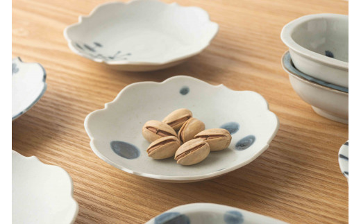 【初期伊万里を再現】 絵変り小皿 & 豆鉢 8点セット【KIHARA