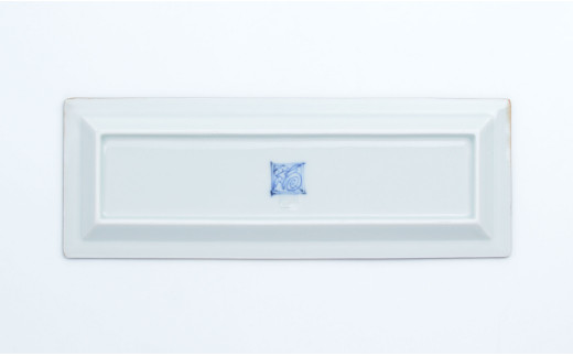 有田焼 濃蛸唐草 長角皿 2枚セット【まるぶん】食器 うつわ