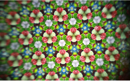 有田焼 万華鏡 香蘭社「亀甲地紋」ペンダント A70-141