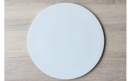 有田焼 フラットプレート 21cm Black and white 2枚組【山忠】食