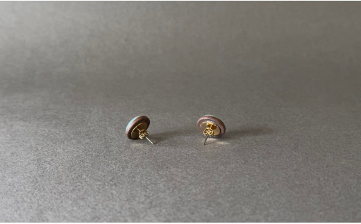 有田焼 月白ピアス 青磁 アクセサリー やきもの 伝統工芸 