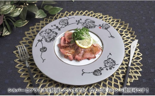 有田焼 Lodge・ストロベリー/ルージュレッド vol.1・組皿 ( 大