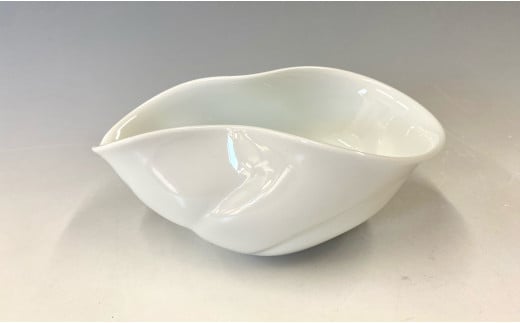 中仙窯 有田焼 白磁片口 中尾純作 作家 作家物 白磁 白 酒器