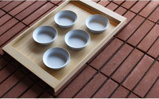 1616/ TY Round Deep Plate 120 Grey 5枚セット グレー ライトグレー 