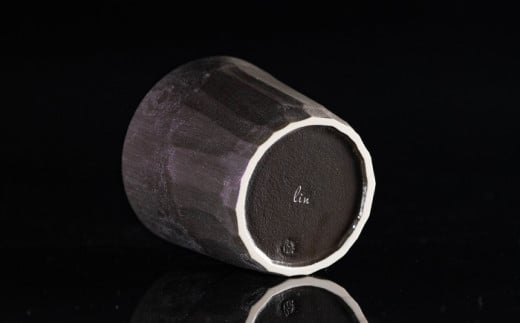 【泡が描く奇跡の模様】有田焼 麟 Lin Awa Old ロックカップ Pu