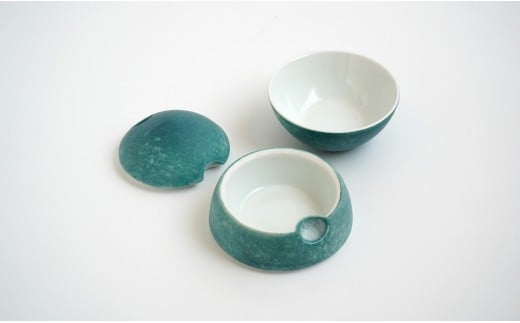 有田焼 珠型珍味 珠型二段重 3点 セット 【李荘窯業所】食