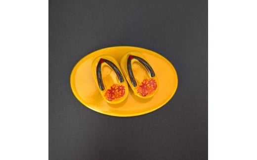 有田焼 置物 下駄 2個セット【東洋セラミックス】置物 イン