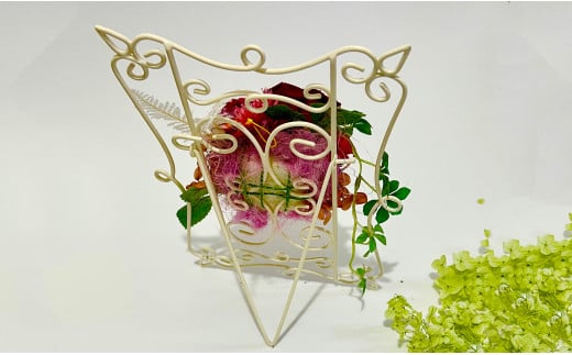 プリザーブドフラワー ラビアンローズ【フラワースポット