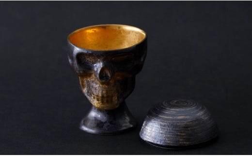 有田焼 スカルゴブレット NOBUNAGA 酒器 SHIN KOYAMA【ギャラリー