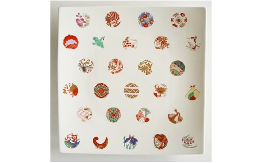 有田焼 ASTEROID(アステロイド)・正方皿(特大) APL アリタポー