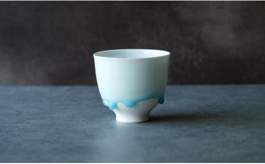 有田焼 雫グラス 開形【西隆行】うつわ 器 食器 グラス 焼