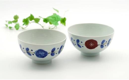 有田焼 麺類から丼ものまで多用途に使える「花つなぎ丼」