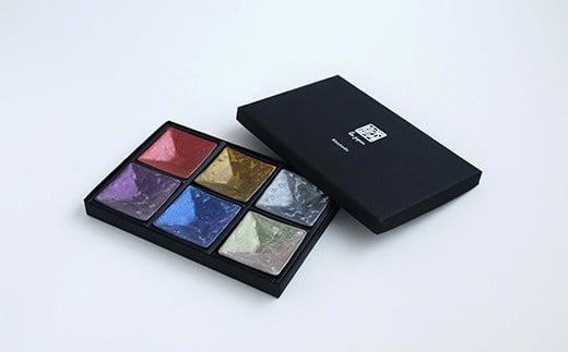 有田焼 麟 Lin 角型豆皿 6色セット【金照堂】和食器 食器 う