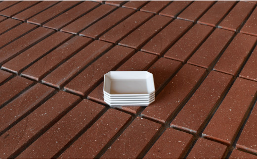 1616/ TY Square Plate 90 White 5枚セット【1616/arita japan】有田焼 器 