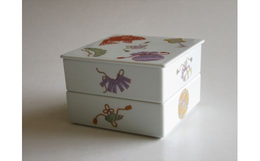 ARITA PORCELAIN LAB(アリタポーセリンラボ) 宝づくし・二段重 有