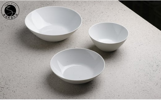 有田焼 ARITAJIKI 再生陶土 ボウル3個セット【ヤマト陶磁器】
