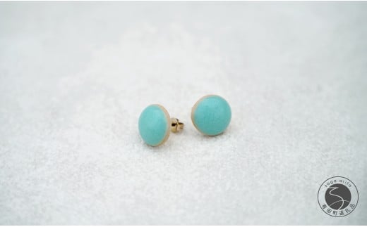 有田焼 翡翠ピアス 【 茂正工房 】 梶原大敬 陶器 ピアス ア