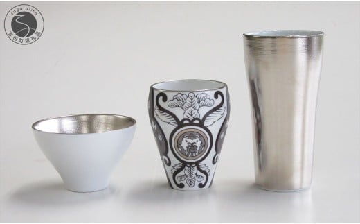 有田焼 JAPAN SNOW 日本酒 呑み比べ 酒器セット ARITA PORCELAIN LAB