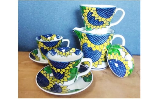 ひまわりのコーヒードリッパーセット 九州特産品販売 A110-9