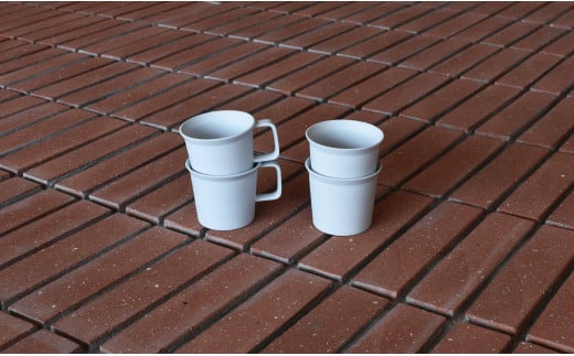 1616/ TY Coffee Cup Gray 4個セット【1616/arita japan】有田焼 食器 カ